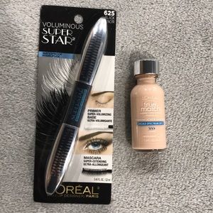 L’Oréal mascara and foundation bundle